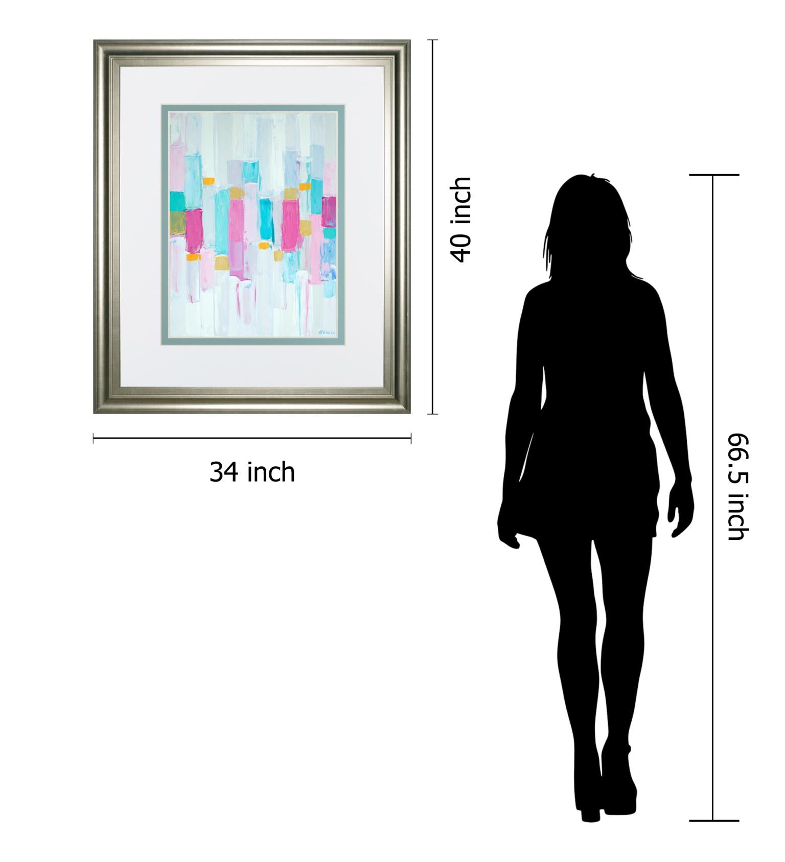 Cool Rhizome I  By Ann Marie Coolick 34X40 Framed Print