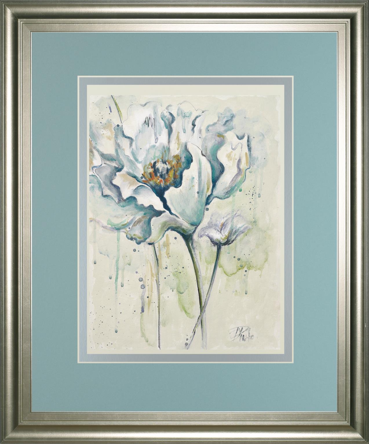 Fresh Poppies I  By Patricia Pinto 34X40 Framed Print