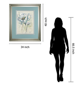Fresh Poppies I  By Patricia Pinto 34X40 Framed Print