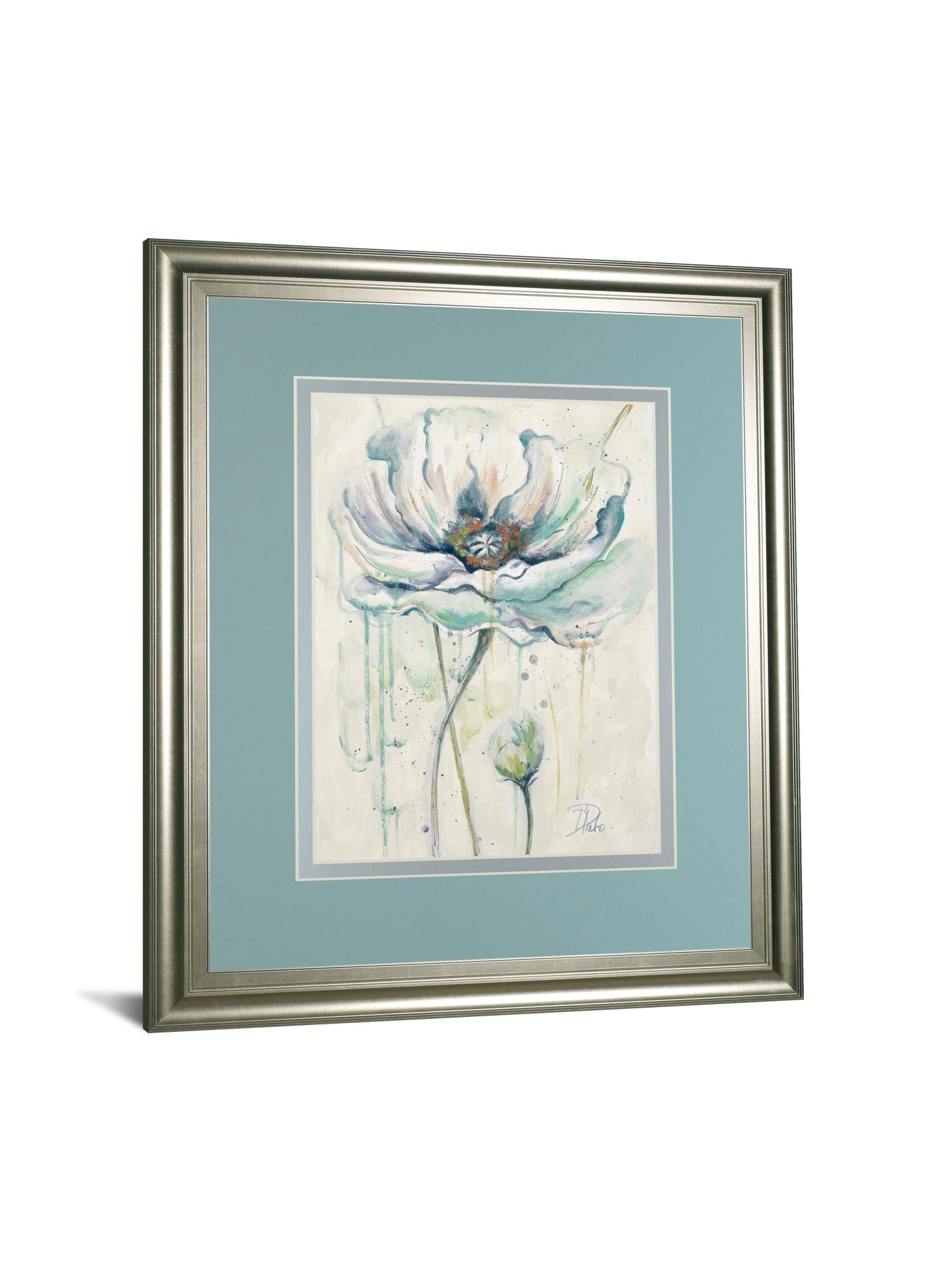 Fresh Poppies Ii By Patricia Pinto 34X40 Framed Print