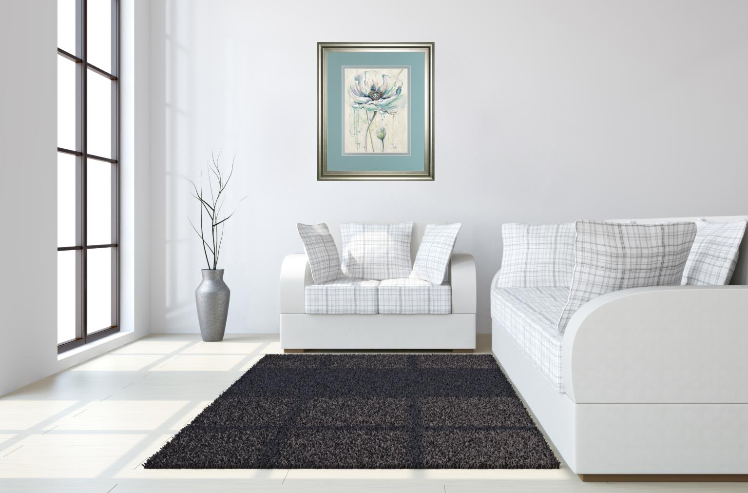 Fresh Poppies Ii By Patricia Pinto 34X40 Framed Print