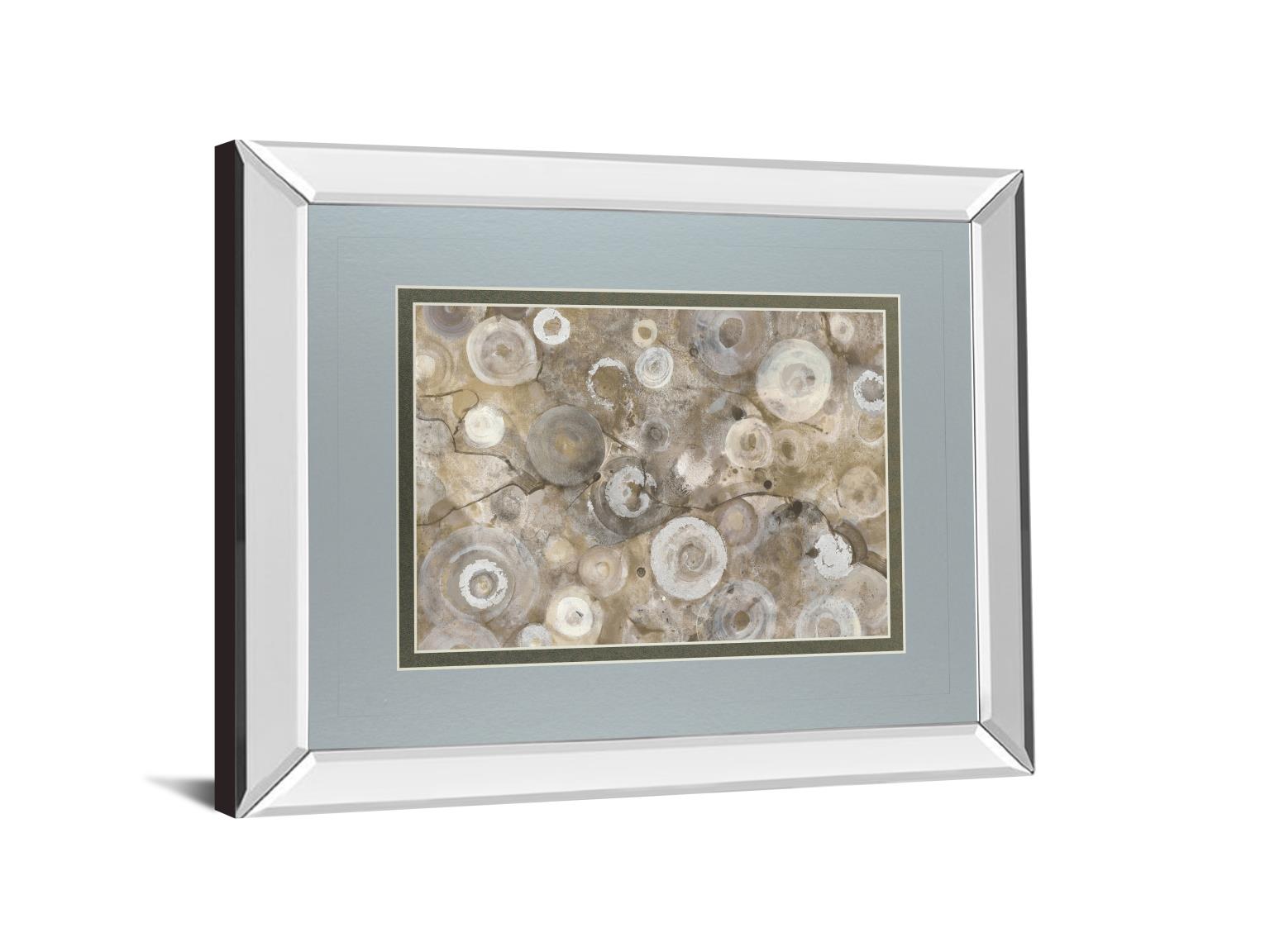 Mirrored Frame Natural Agate By Albena Hristova  ***Monl*** 34X40 Mirror Frame Print