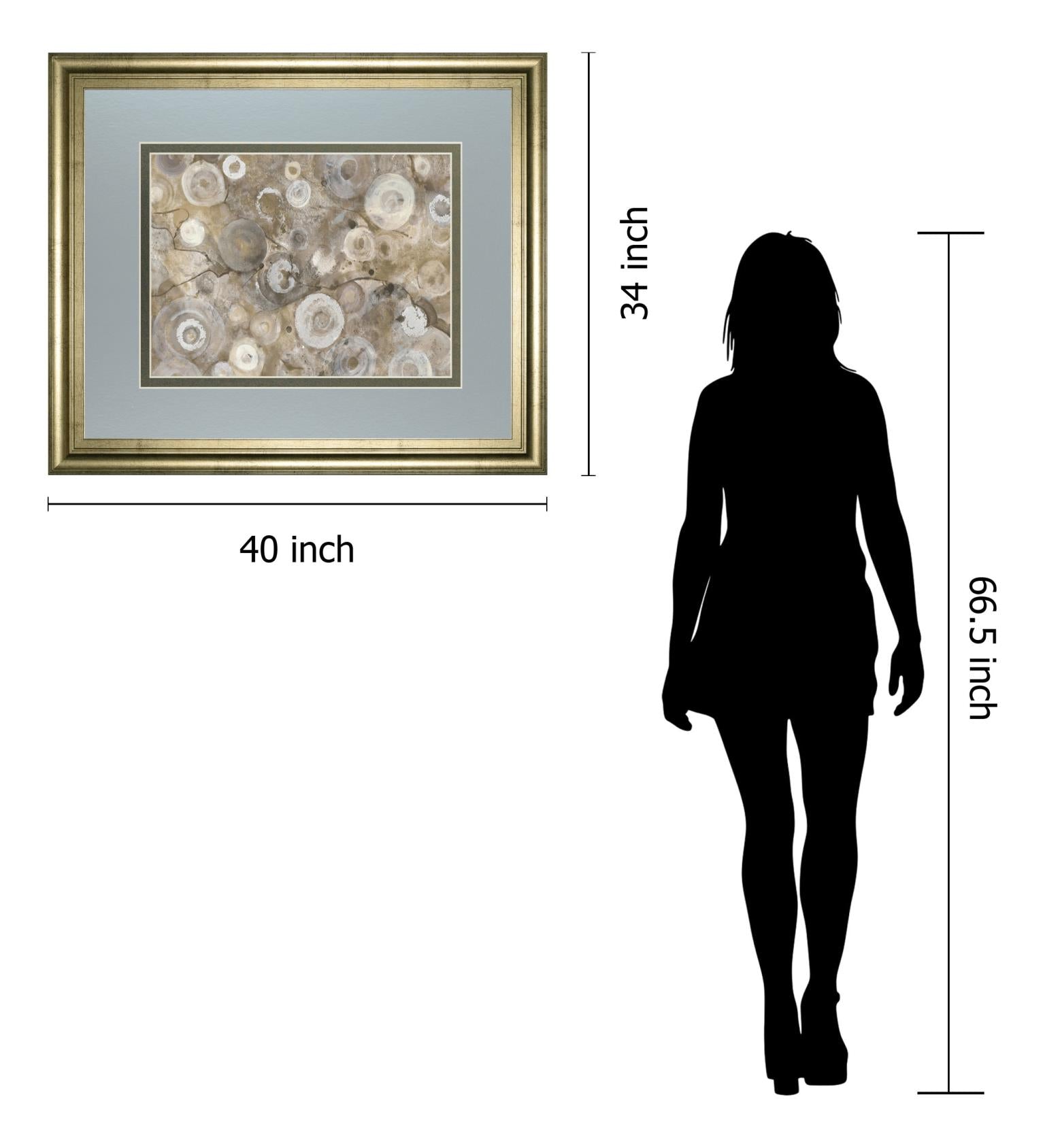 Natural Agate By Albena Hristova  ***Monl*** 34X40 Framed Print