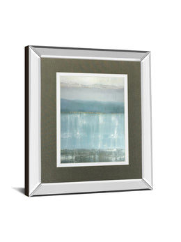 Mirrored Frame Twilight Blues By Caroline Gold  ***Monl*** 34X40 Mirror Frame Print