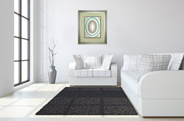 Concentric Ovals #1 By David Bromstad 34X40 Framed Print