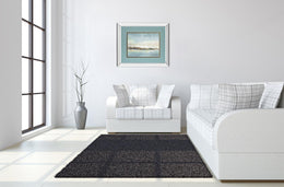 Mirrored Frame Calm Horizon By Tita Quintero 34X40 Mirror Frame Print