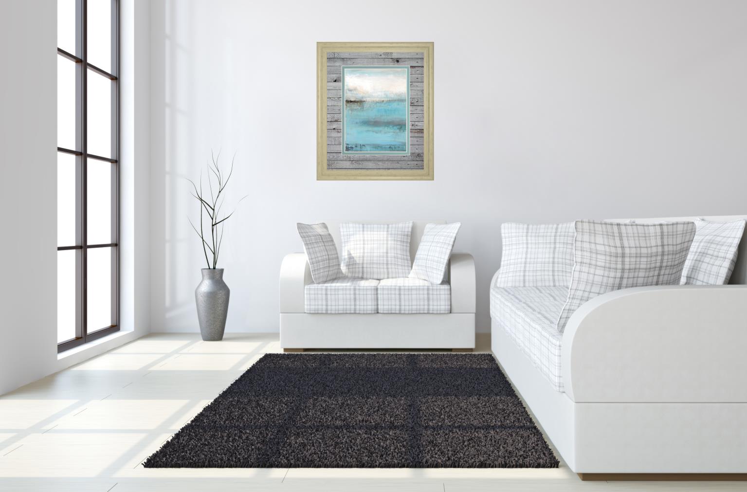 Â Beyond The Sea By Wani Pasion 34X40 Framed Print