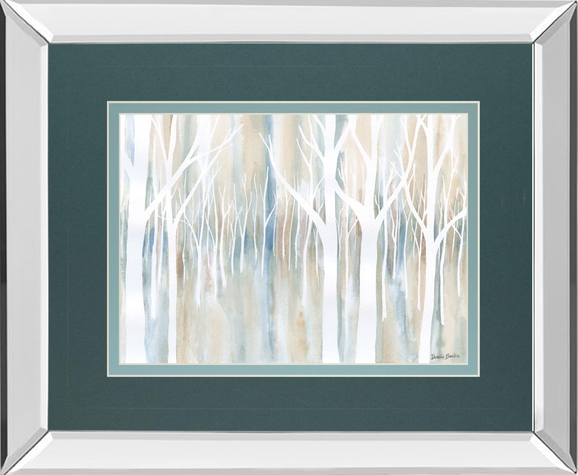 Mirrored Frame Mystical Woods By Debbie Banks 34X40 Mirror Frame Print