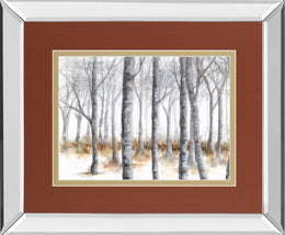 Mirrored Frame At Peace By Tita Quintero 34X40 Mirror Frame Print