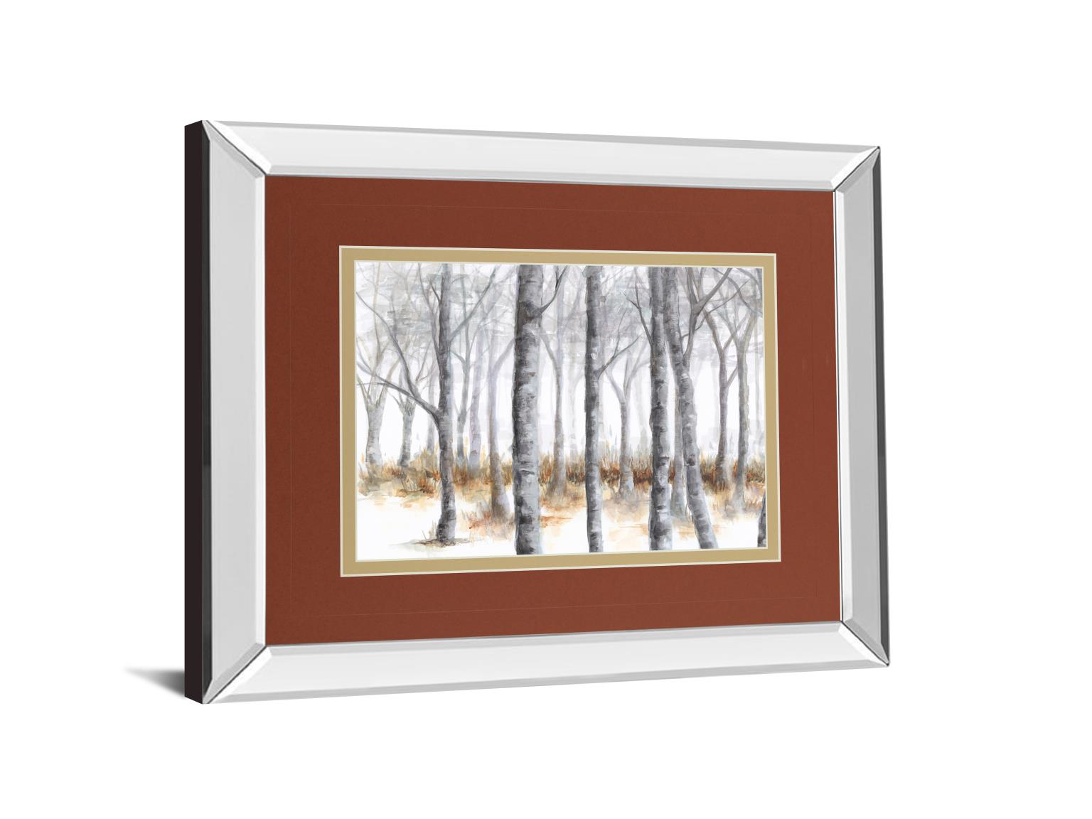 Mirrored Frame At Peace By Tita Quintero 34X40 Mirror Frame Print