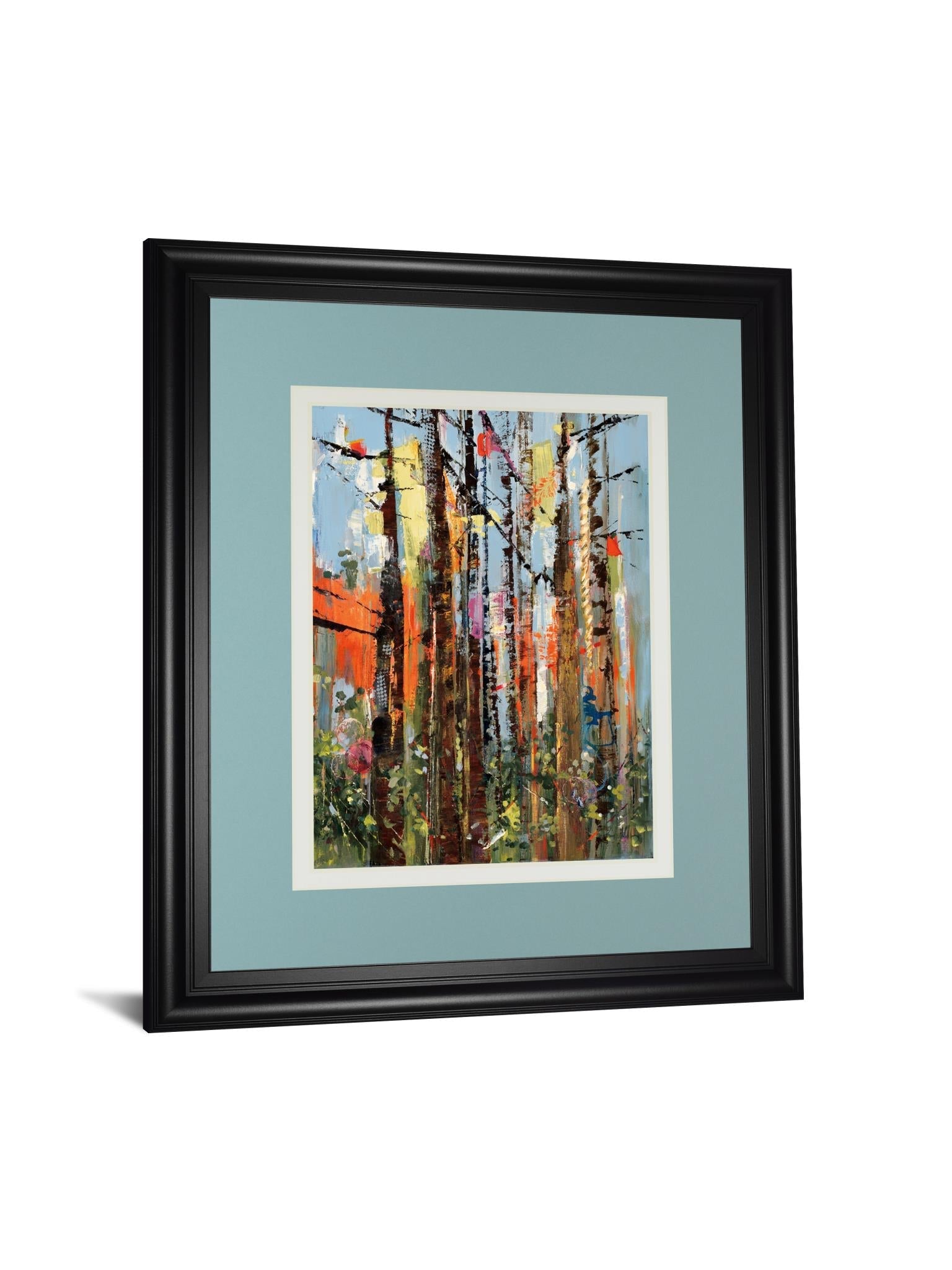 Eclectic Forest By Rebecca Meyers 34X40 Framed Print