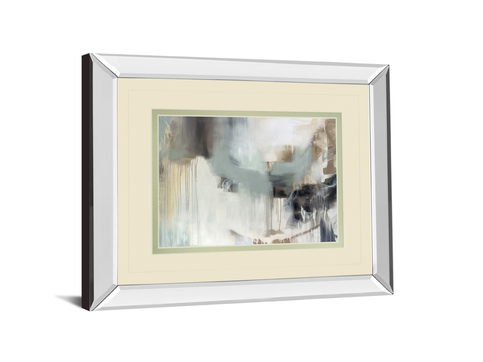Mirrored Frame Argentum By Cat Tesla 34X40 Mirror Frame Print