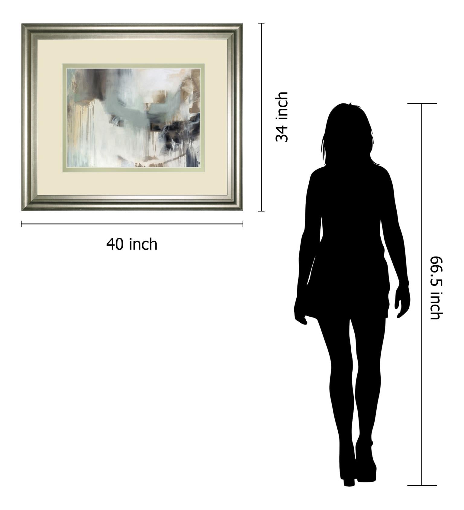 Argentum By Cat Tesla 34X40 Framed Print