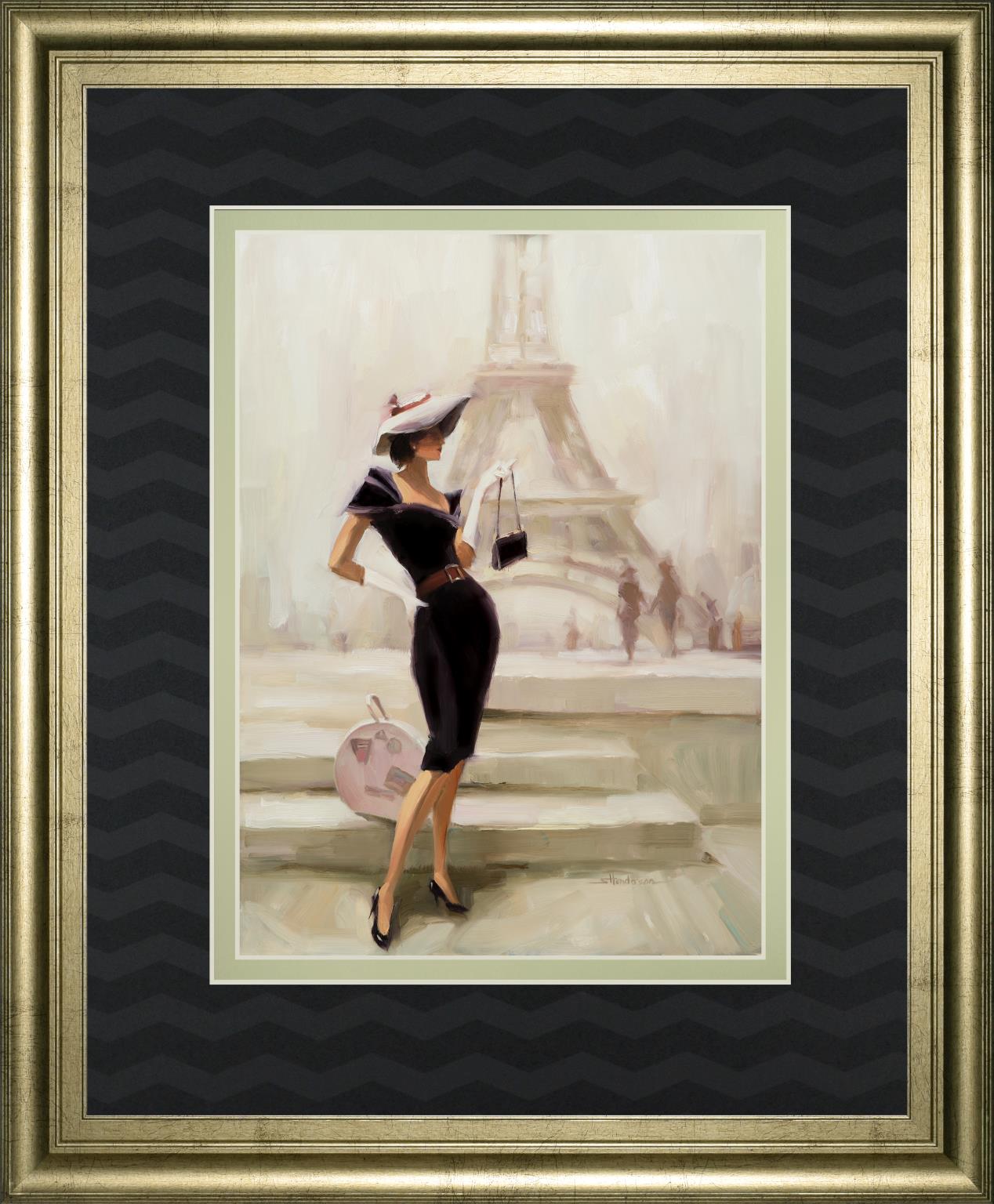 Love, From Paris By Steve Henderson 34X40 Framed Print