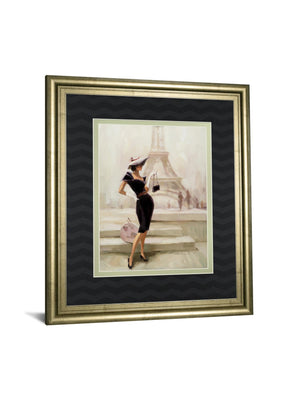 Love, From Paris By Steve Henderson 34X40 Framed Print