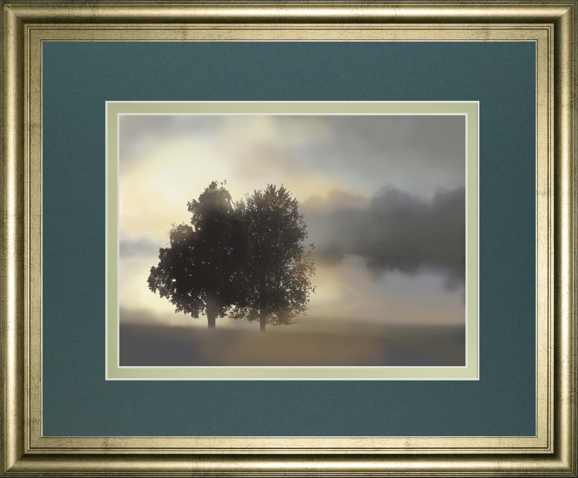 Misty Morning By Nan ***Monl*** 34X40 Framed Print