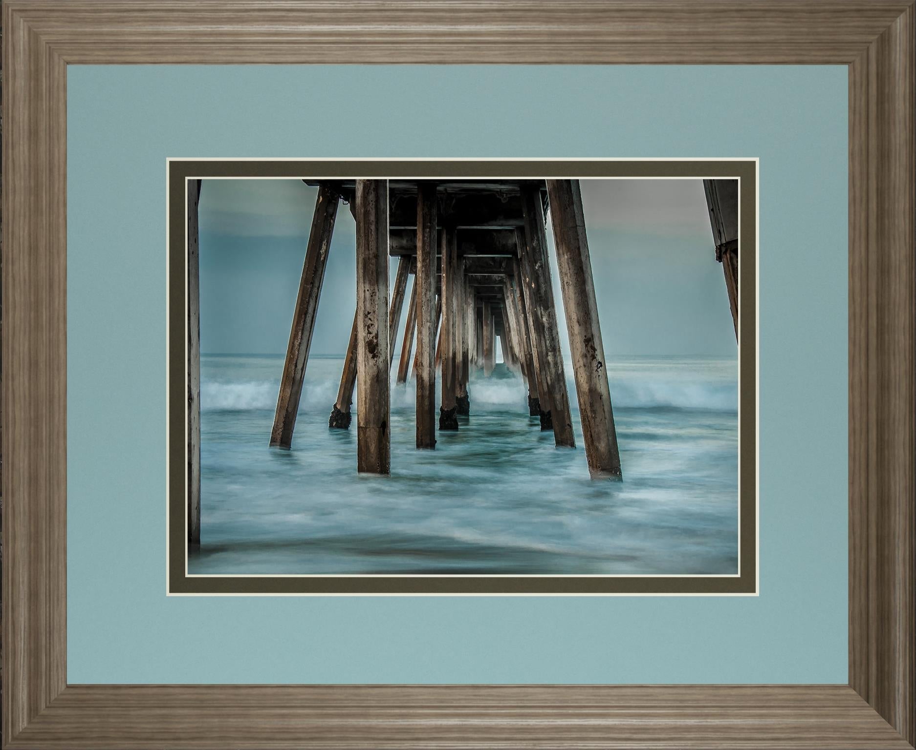 Surf By Bill Carson Photography 34X40 Framed Print