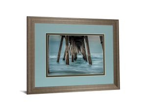 Surf By Bill Carson Photography 34X40 Framed Print
