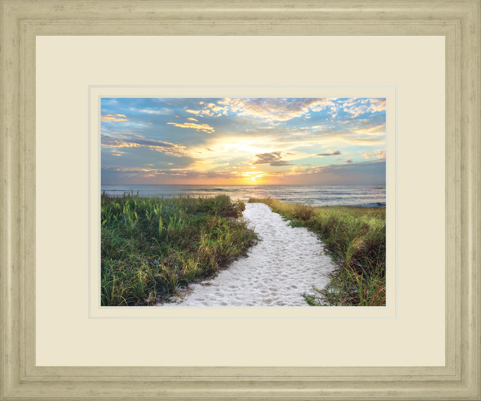 Morning Trail By Celebrate Life Gallery 34X40 Framed Print
