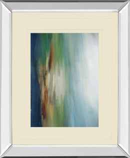 Mirrored Frame First Light By S. D'Auguiar 34X40 Mirror Frame Print