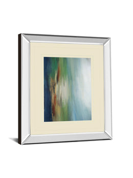 Mirrored Frame First Light By S. D'Auguiar 34X40 Mirror Frame Print