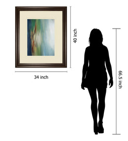 First Light By S. D'Auguiar 34X40 Framed Print