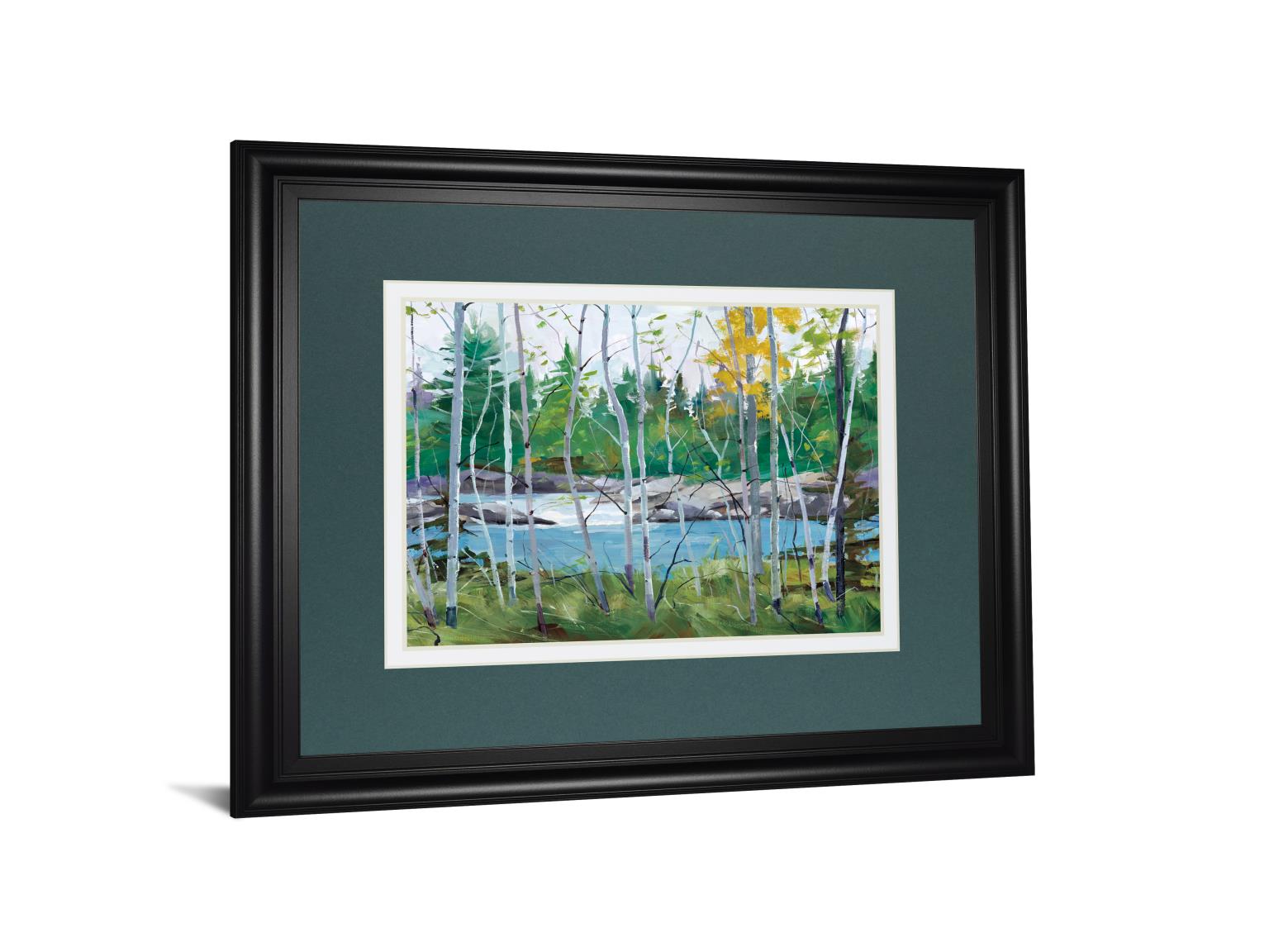 Extounge Rapids By G. Forsythe 34X40 Framed Print