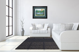 Extounge Rapids By G. Forsythe 34X40 Framed Print