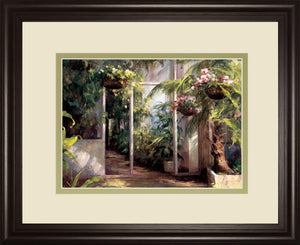 Atriums First Light I By Hali 34X40 Framed Print