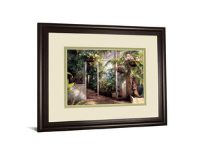 Atriums First Light I By Hali 34X40 Framed Print