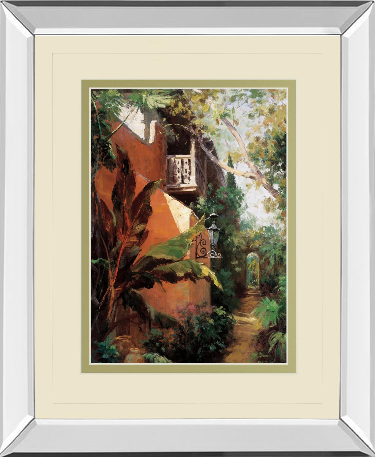 Mirrored Frame Carmino Hermoso By Hali 34X40 Mirror Frame Print