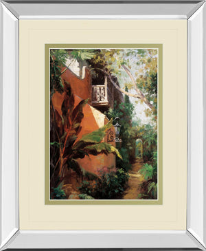 Mirrored Frame Carmino Hermoso By Hali 34X40 Mirror Frame Print