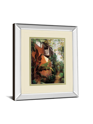 Mirrored Frame Carmino Hermoso By Hali 34X40 Mirror Frame Print