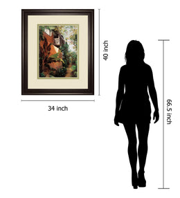 Carmino Hermoso By Hali 34X40 Framed Print