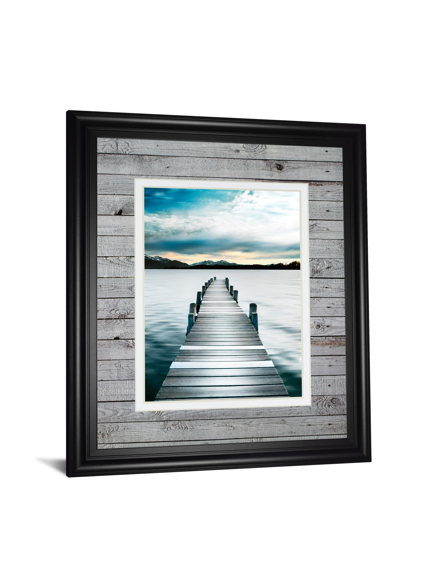 Jetty By Interfoto - Danita Delimont 34X40 Framed Print