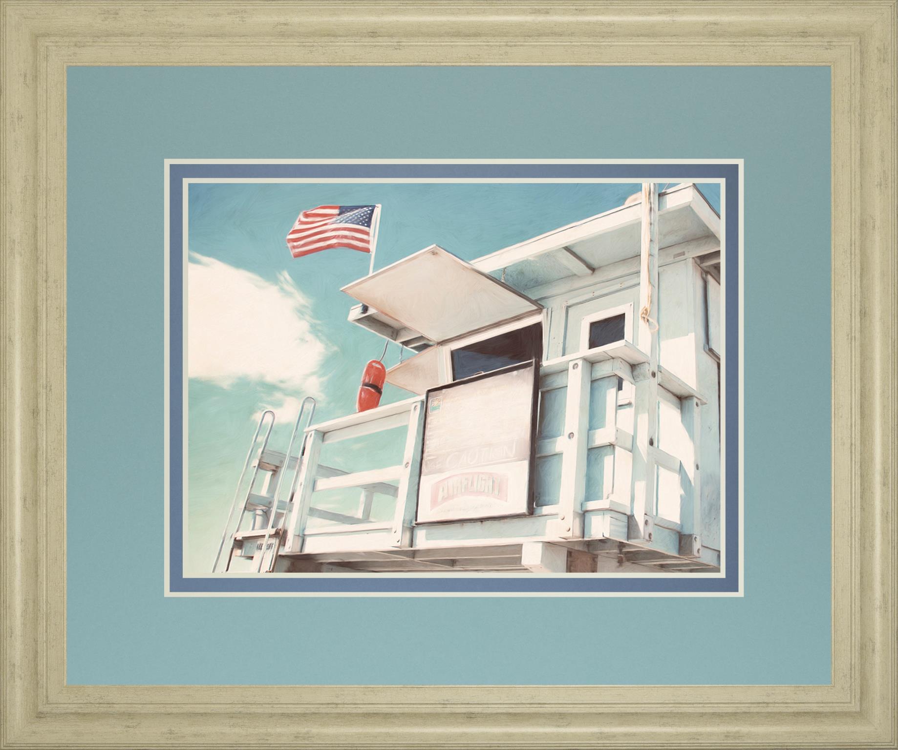 The Cabin By Natasia Cook 34X40 Framed Print