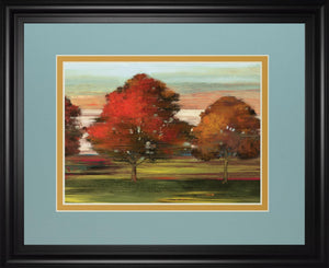 Tress In Motion By Alison Pearce 34X40 Framed Print