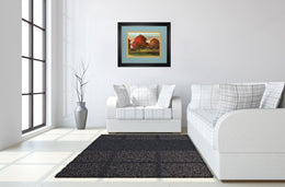 Tress In Motion By Alison Pearce 34X40 Framed Print