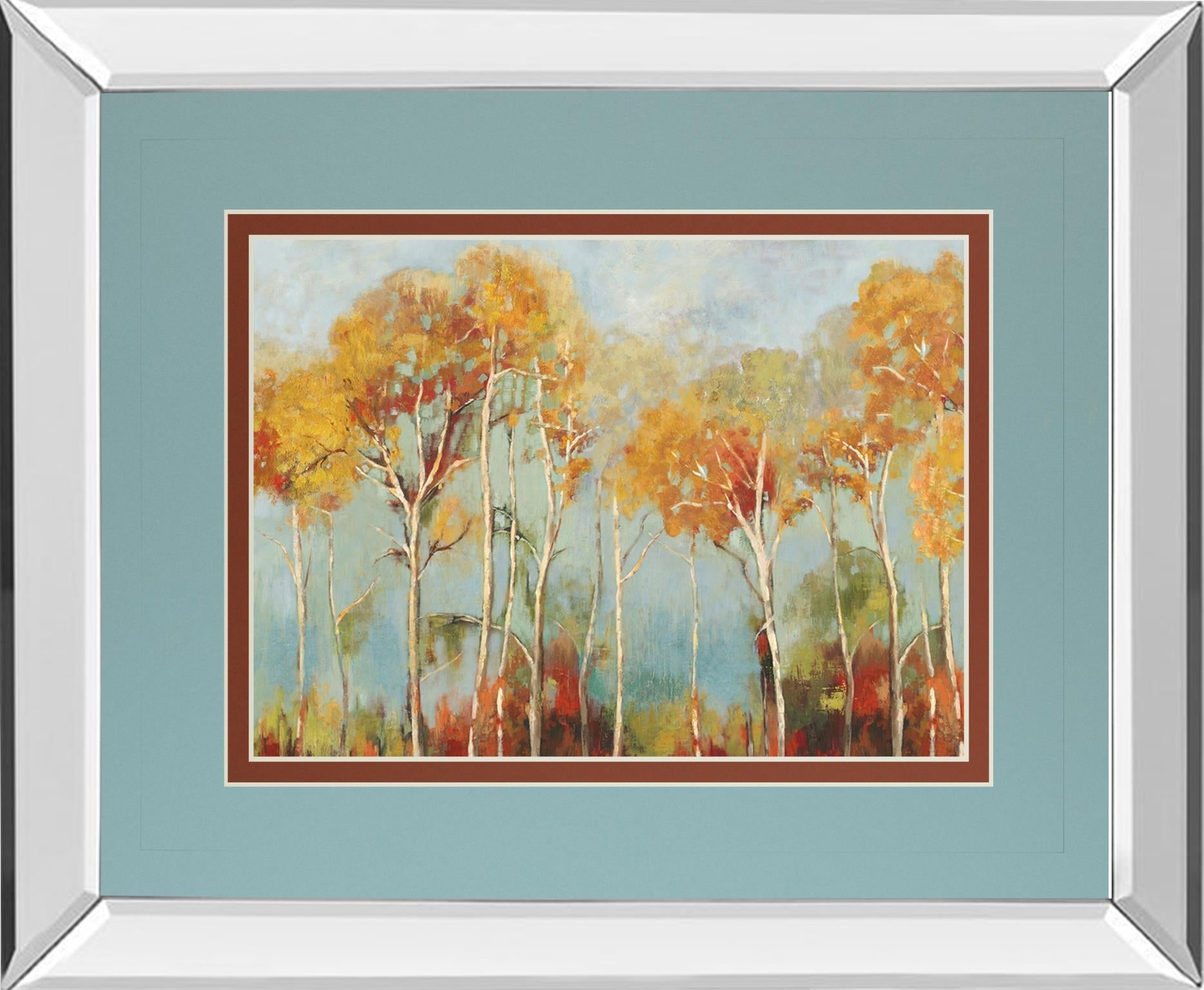 Mirrored Frame Up  Front By Alison Pearce 34X40 Mirror Frame Print