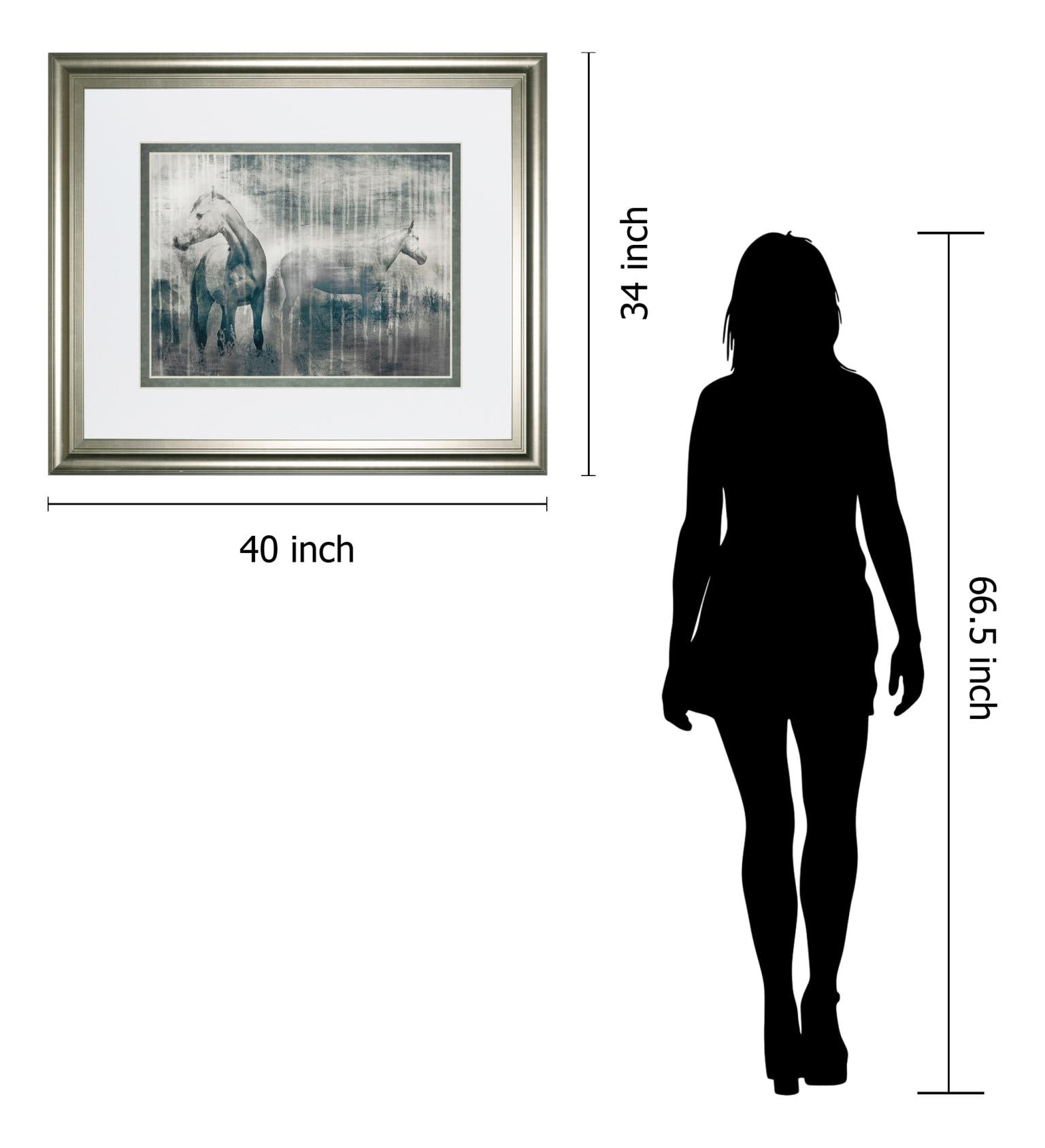 Grey Serenade By Edward Selkirk 34X40 Framed Print