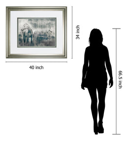 Grey Serenade By Edward Selkirk 34X40 Framed Print