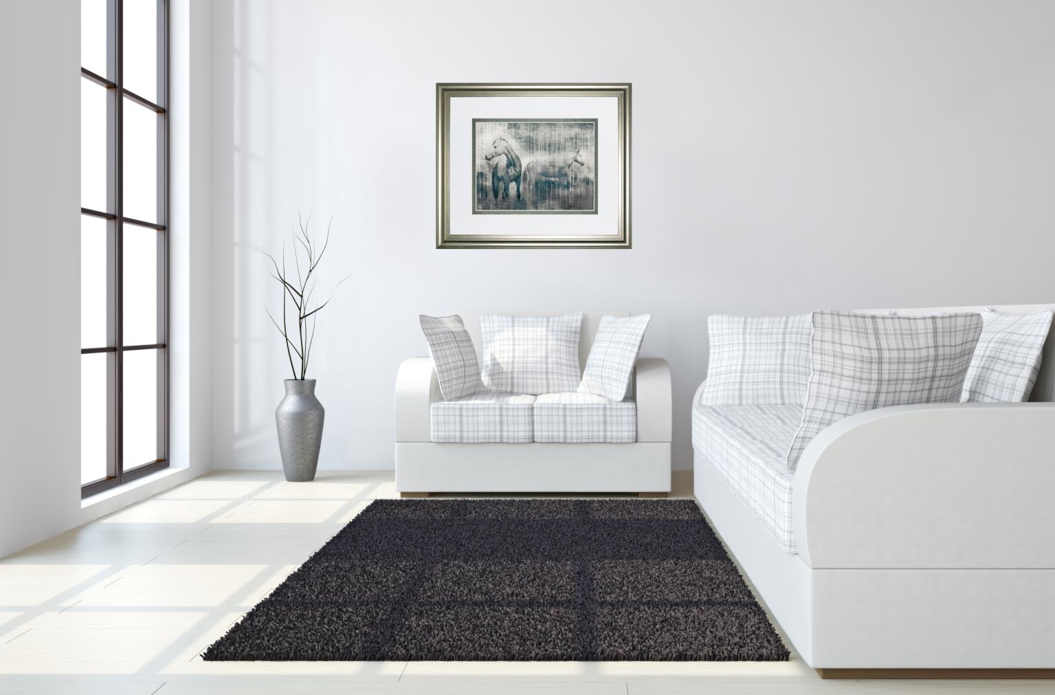 Grey Serenade By Edward Selkirk 34X40 Framed Print