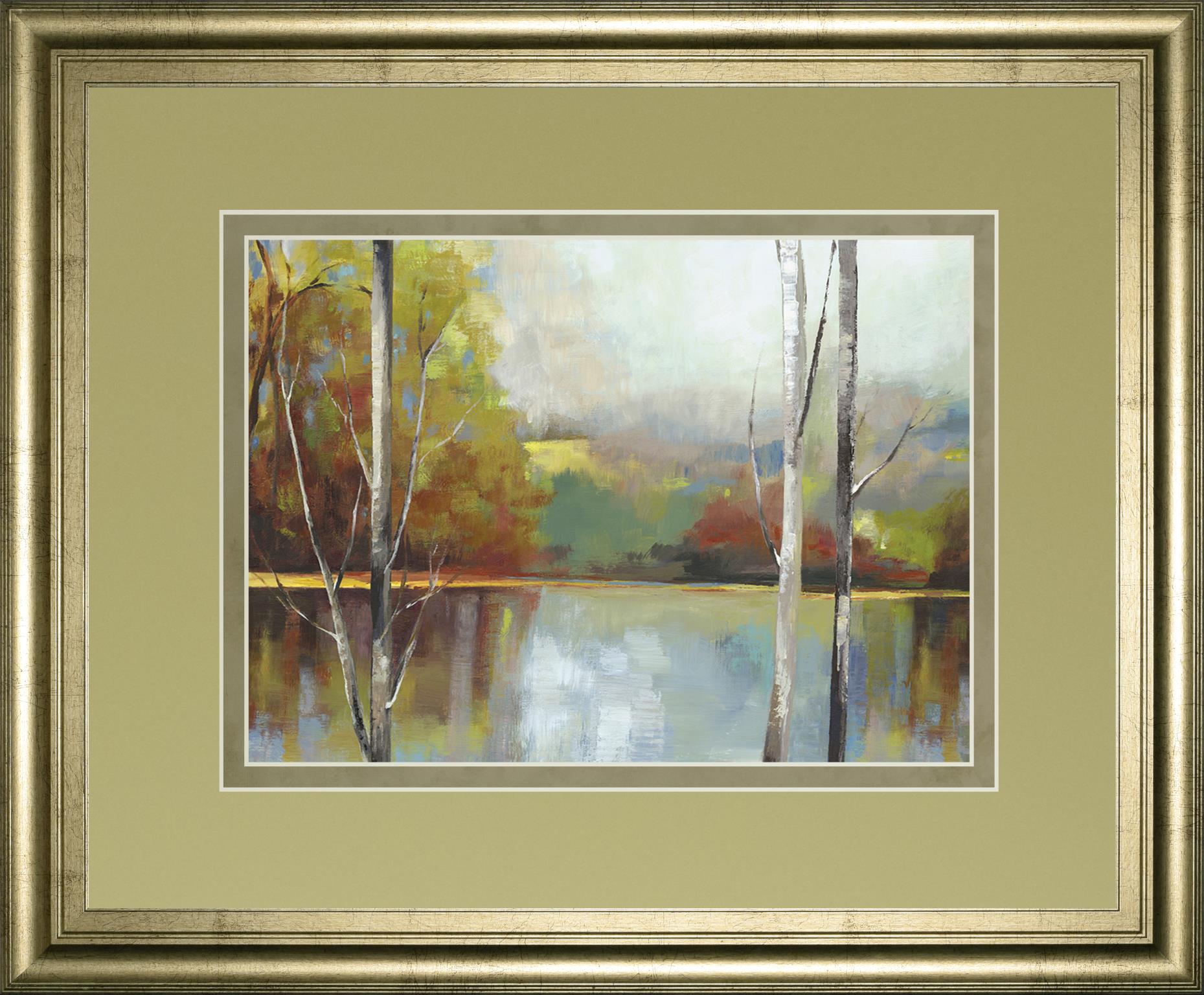 Still Water By Trent Thompson 34X40 Framed Print