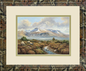 Ben Nevis By Wendy Reeves ***Monl*** 34X40 Framed Print