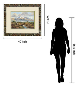 Ben Nevis By Wendy Reeves ***Monl*** 34X40 Framed Print