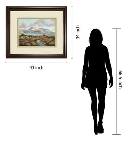 Ben Nevis By Wendy Reeves 34X40 Framed Print