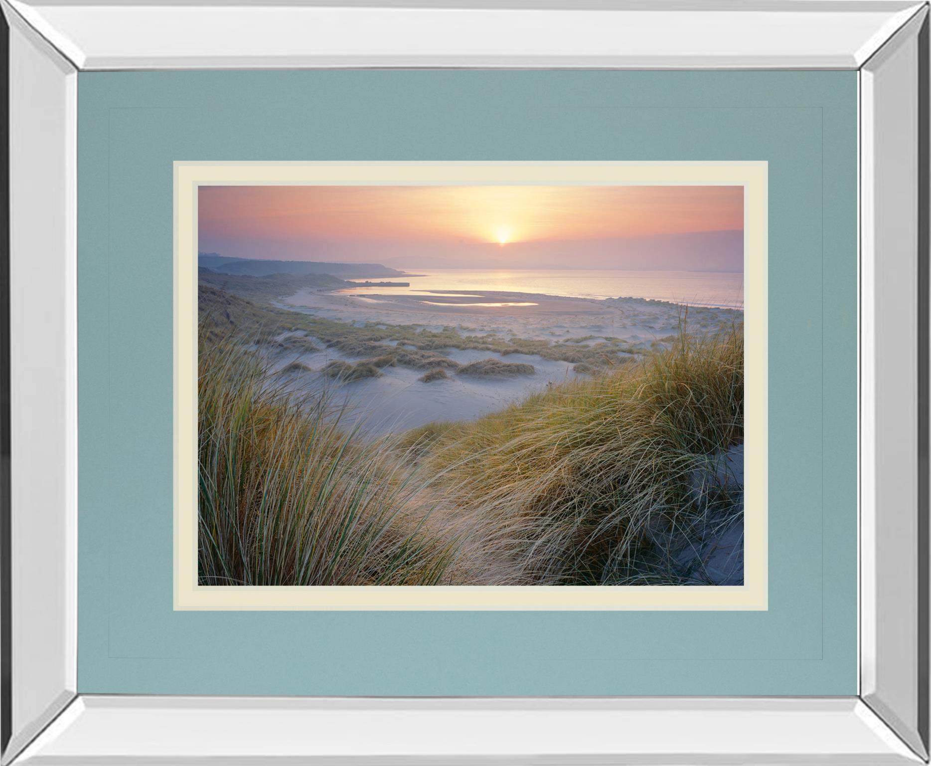 Mirrored Frame Budle, Misty Sunset By Joe Cornish 34X40 Mirror Frame Print