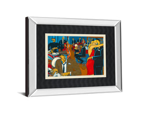 Mirrored Frame After Hours By Marsha Hammel 34X40 Mirror Frame Print