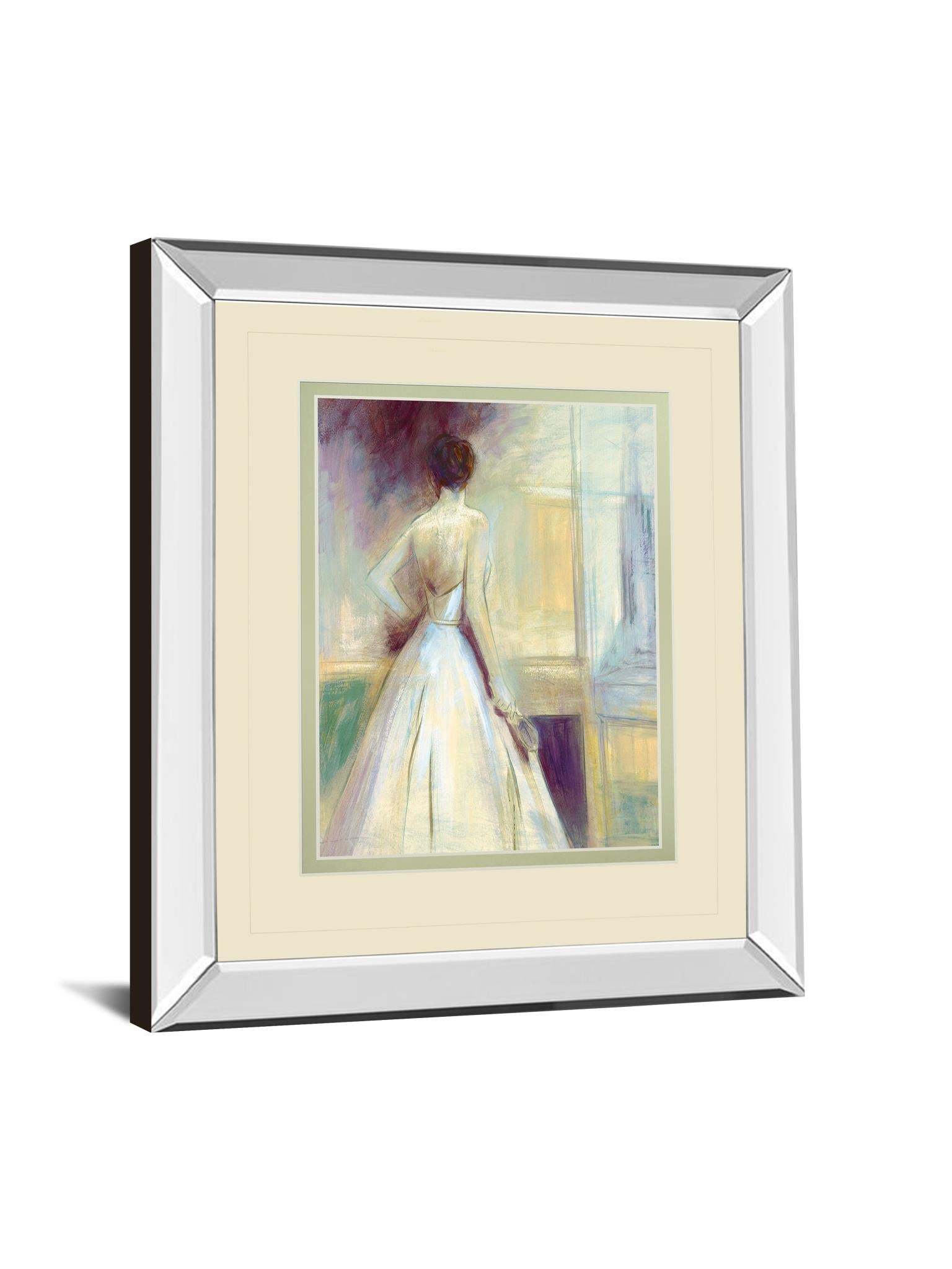Mirrored Frame Getting Ready  By Sutton 34X40 Mirror Frame Print