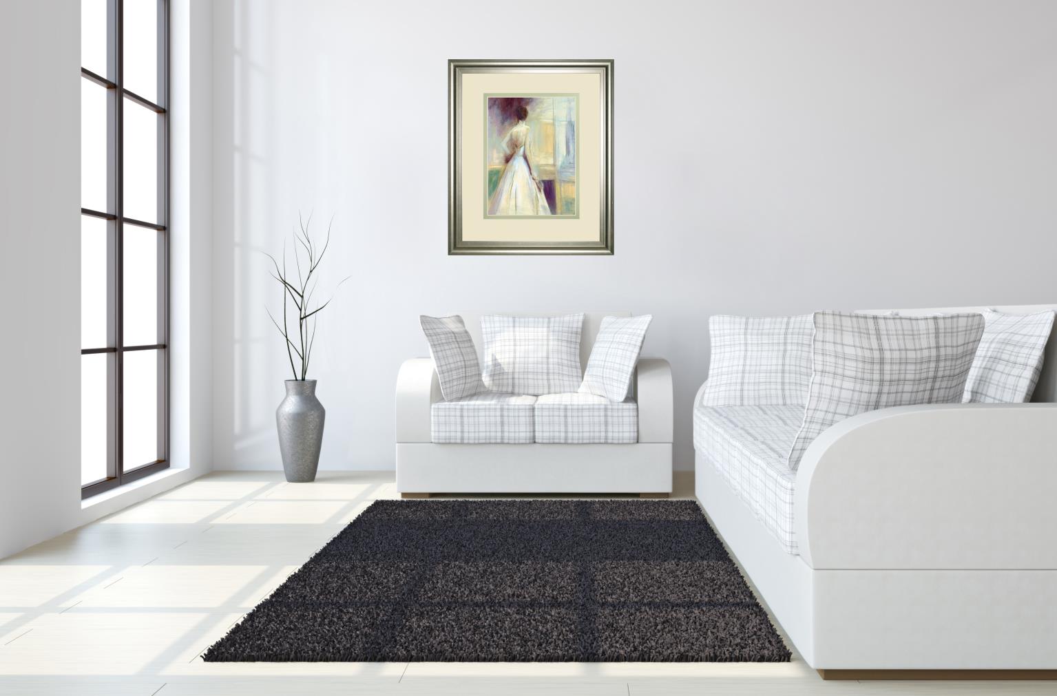 Getting Ready  By Sutton 34X40 Framed Print